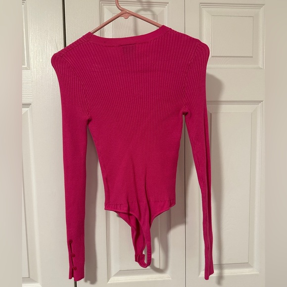 Scoop Long Sleeve Bodysuit - Picture 3 of 3